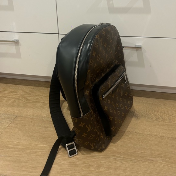 Luis Vuitton Monogram Macassar Canvas Josh Backpack - Picture 2 of 3